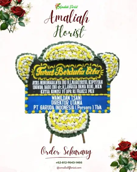 Papan Bunga Duka Pomah